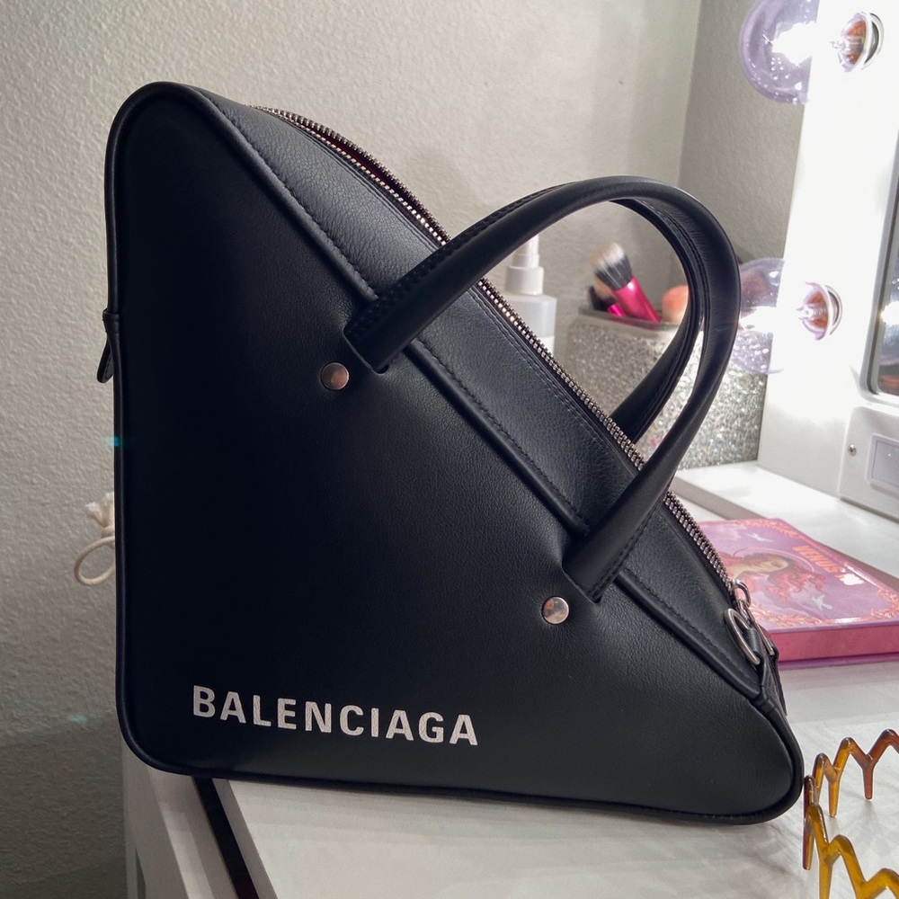 Balenciaga triangle small bag Calfskin Duffle